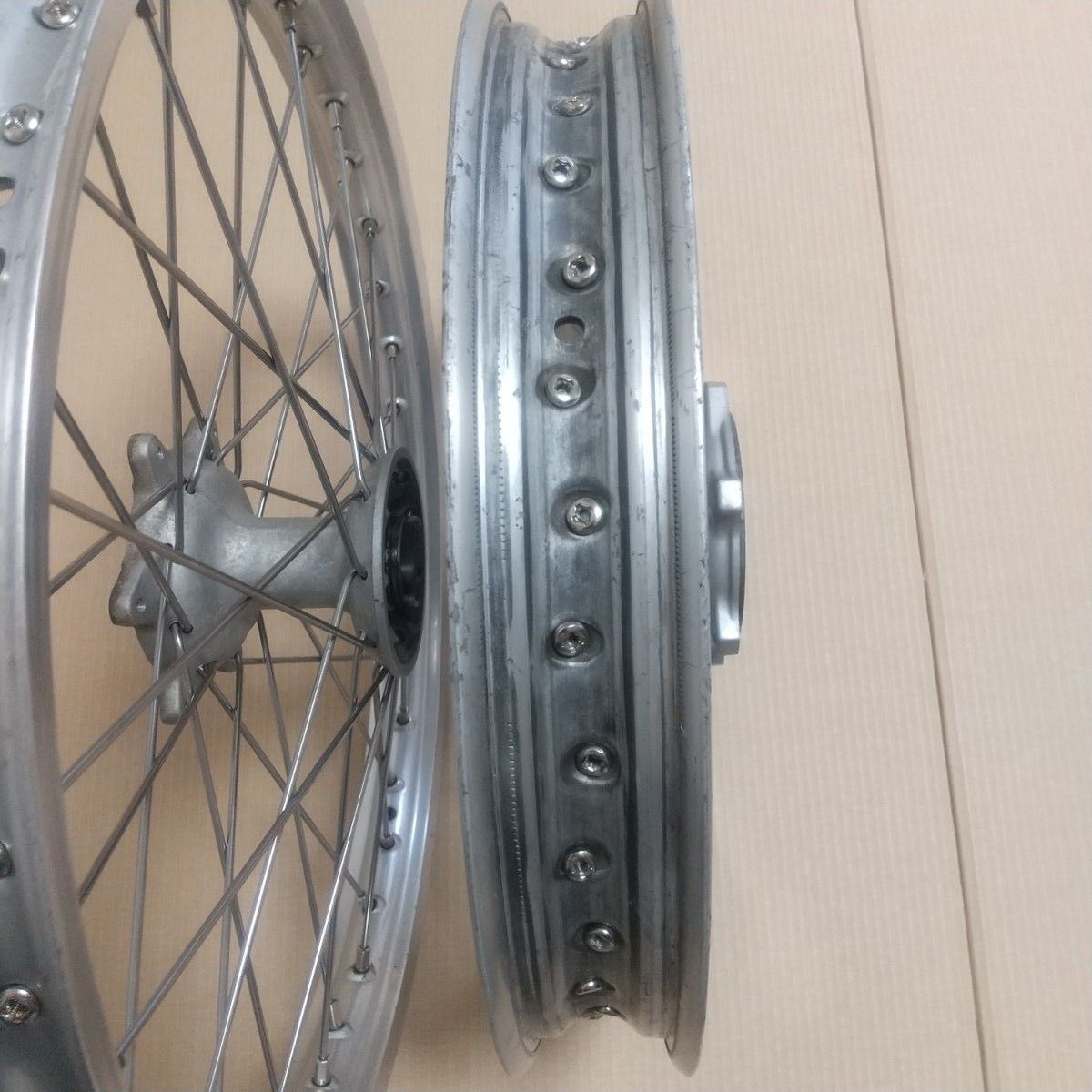 DR-Z400S オフロードホイール 前後セット DR 400 SM DR-Z400SM 18 21