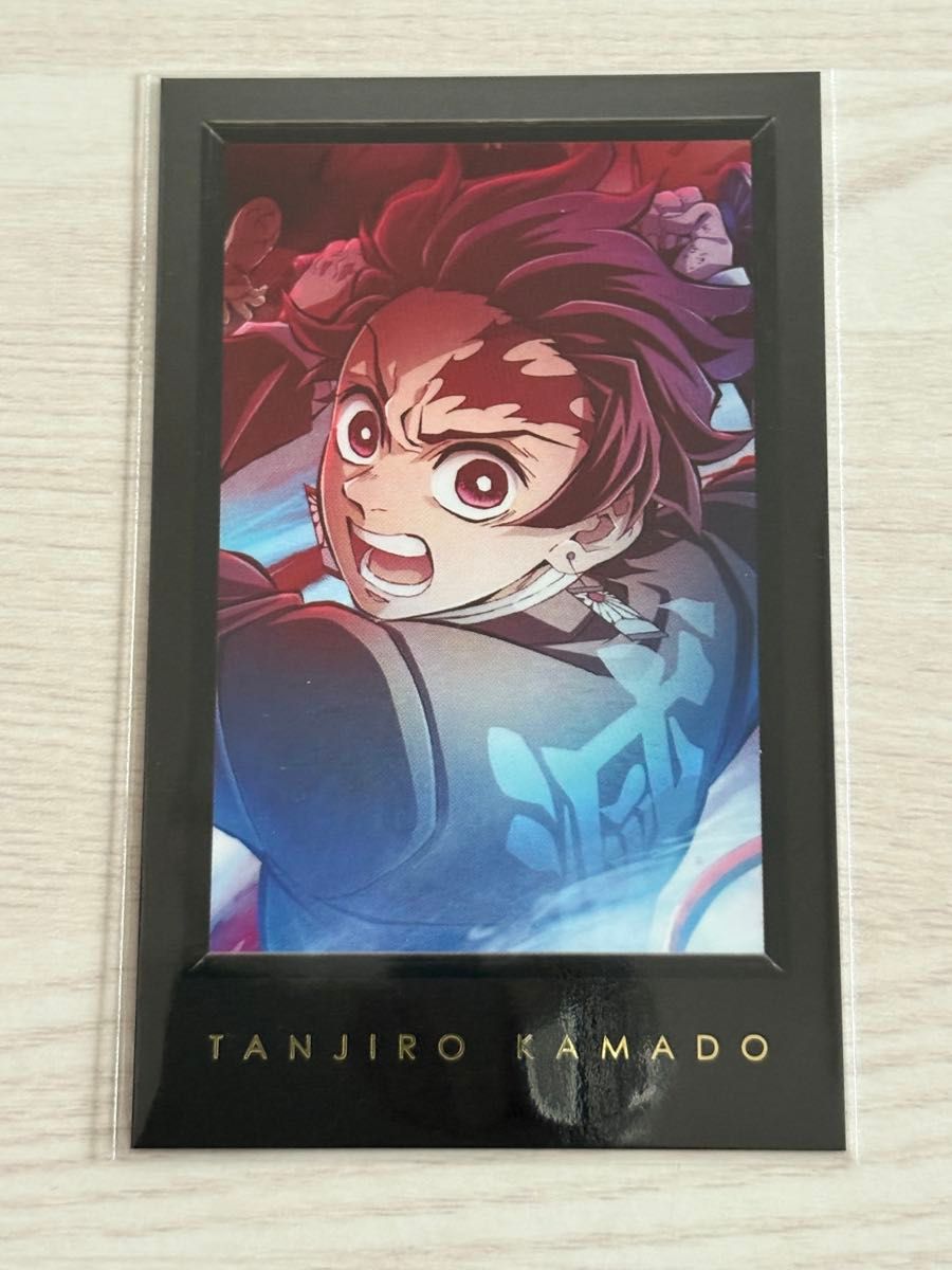 鬼滅の刃 ufotable DINING お楽しみくじ チェキ風ブロマイド クリア