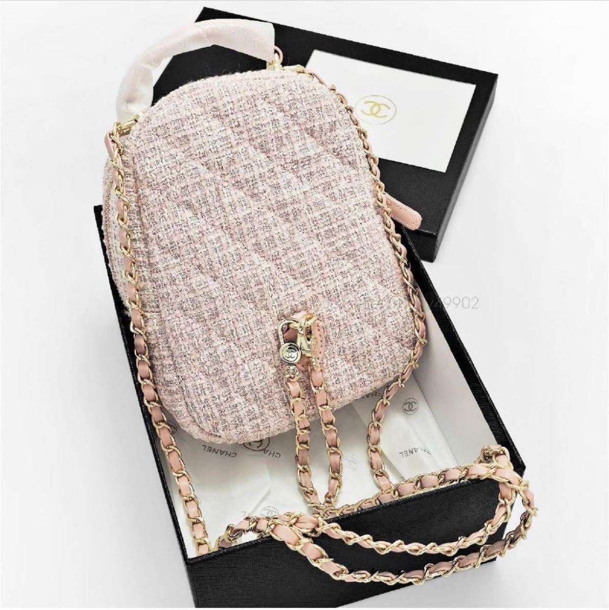 CHANEL ノベリティ ツイード リュック ミニバッグ VIPギフト 希少 限定