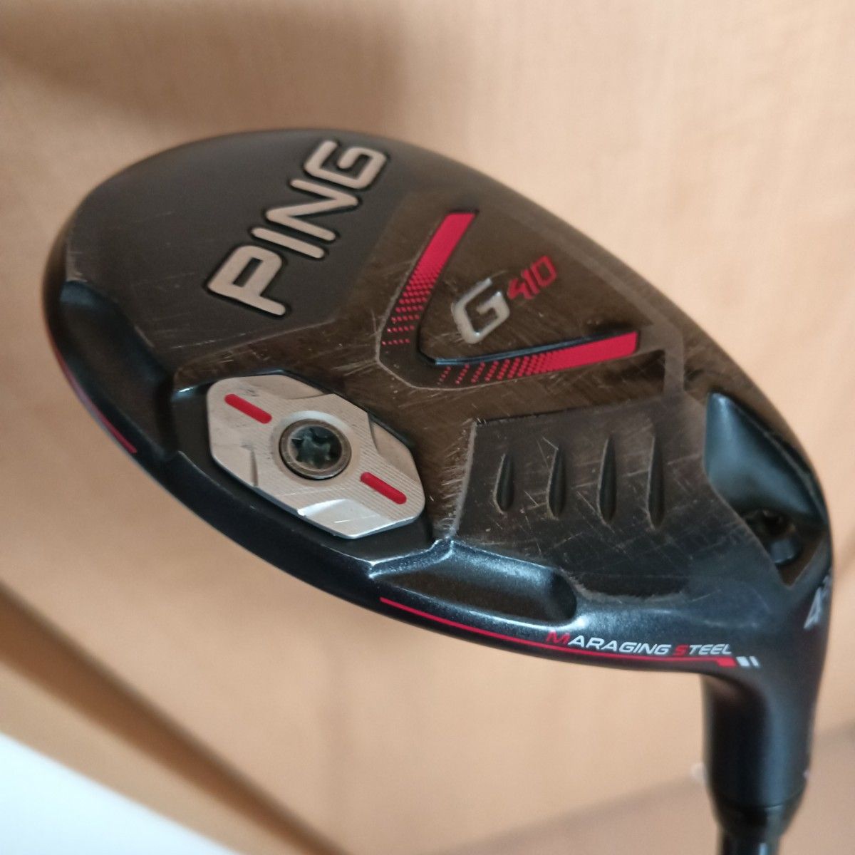 PING G410 4u ユーティリティ ヘッドのみ ヘッドカバー付き 22