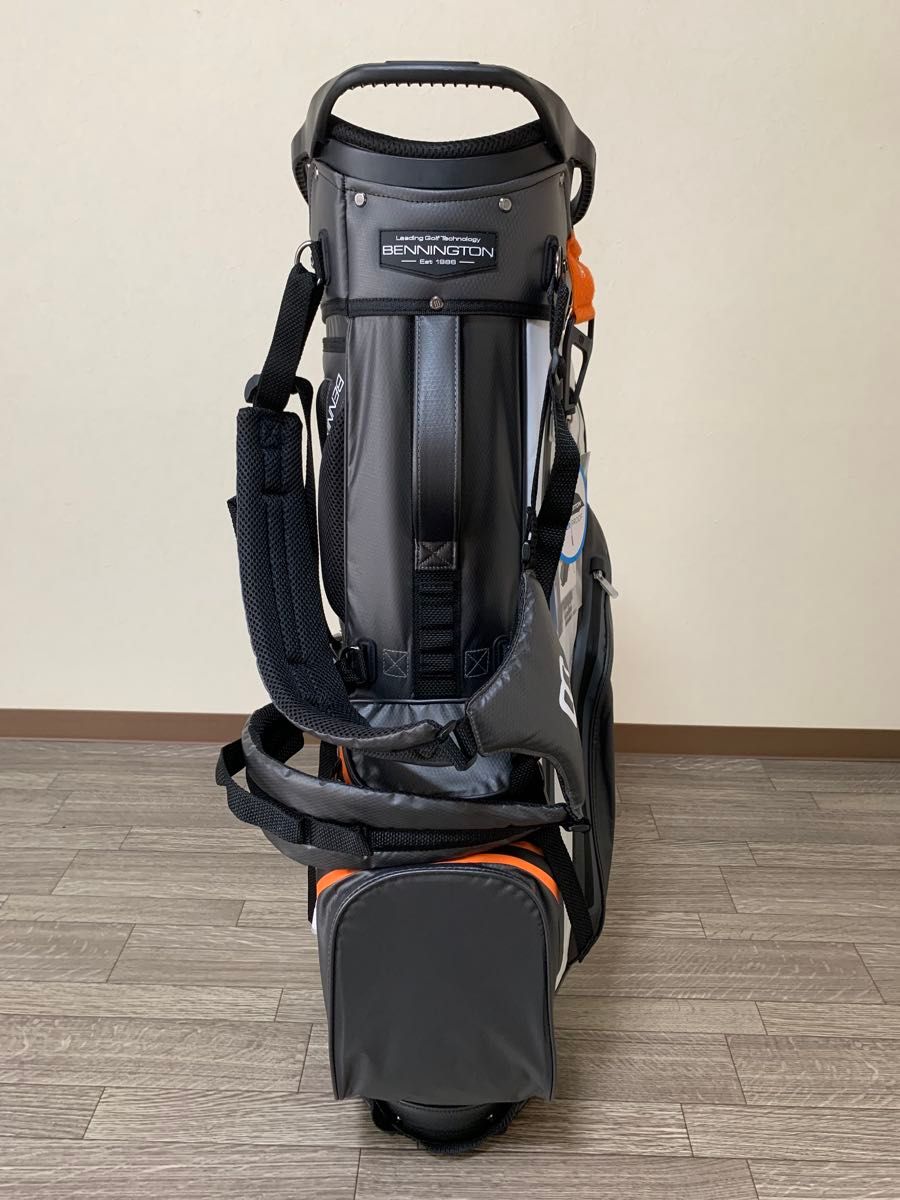 ベニントン スタンド式キャディバッグ お洒落で機能性豊かな14分割