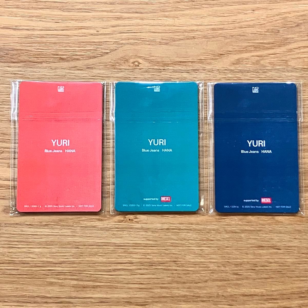 HANA Blue Jeans トレカ 3形態分（限定盤A・限定盤B・通常盤）計21