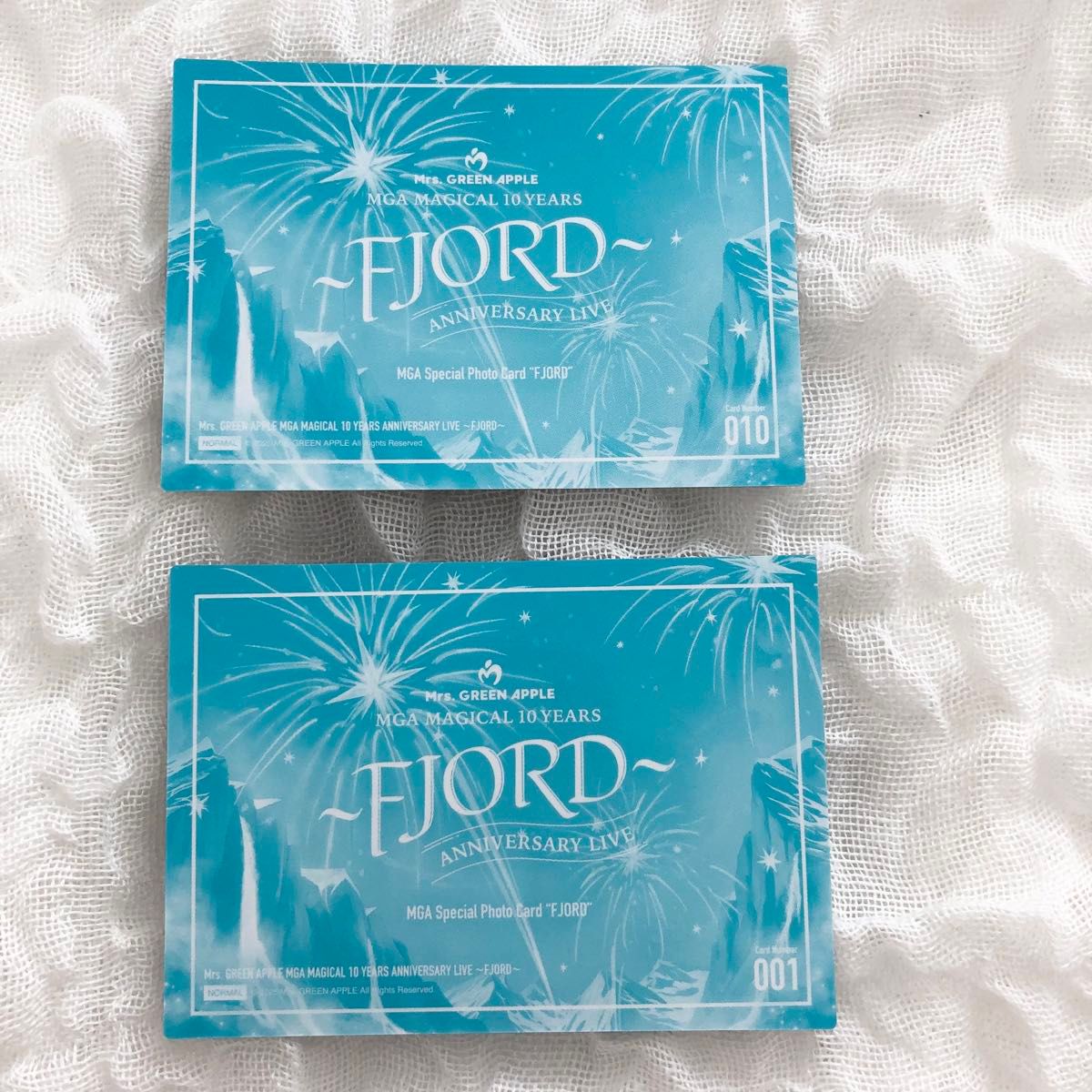 ミセスグリーンアップル フィヨルド フォトカード 藤澤涼架 8枚セット