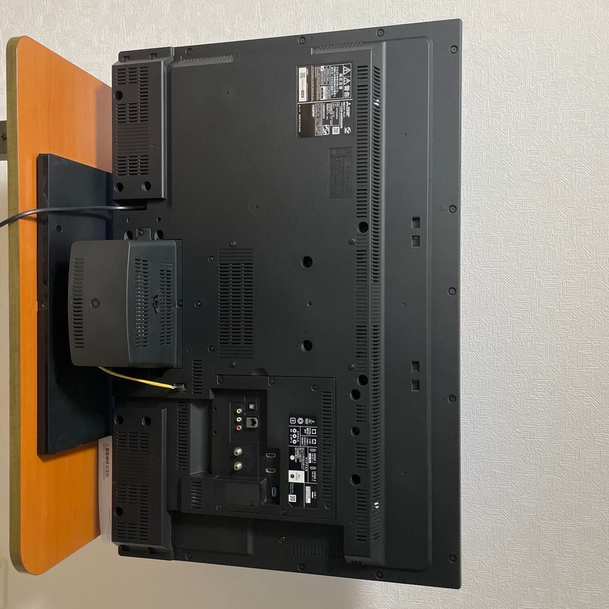 美品】三菱 40型 4K液晶テレビ 2TB HDD内蔵 BDレコーダー2019年製