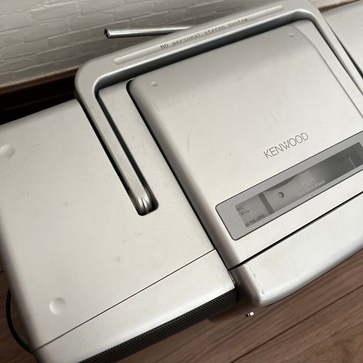 KENWOOD CD MD ラジカセ ケンウッド プレーヤー ミニコンポ ラジオ