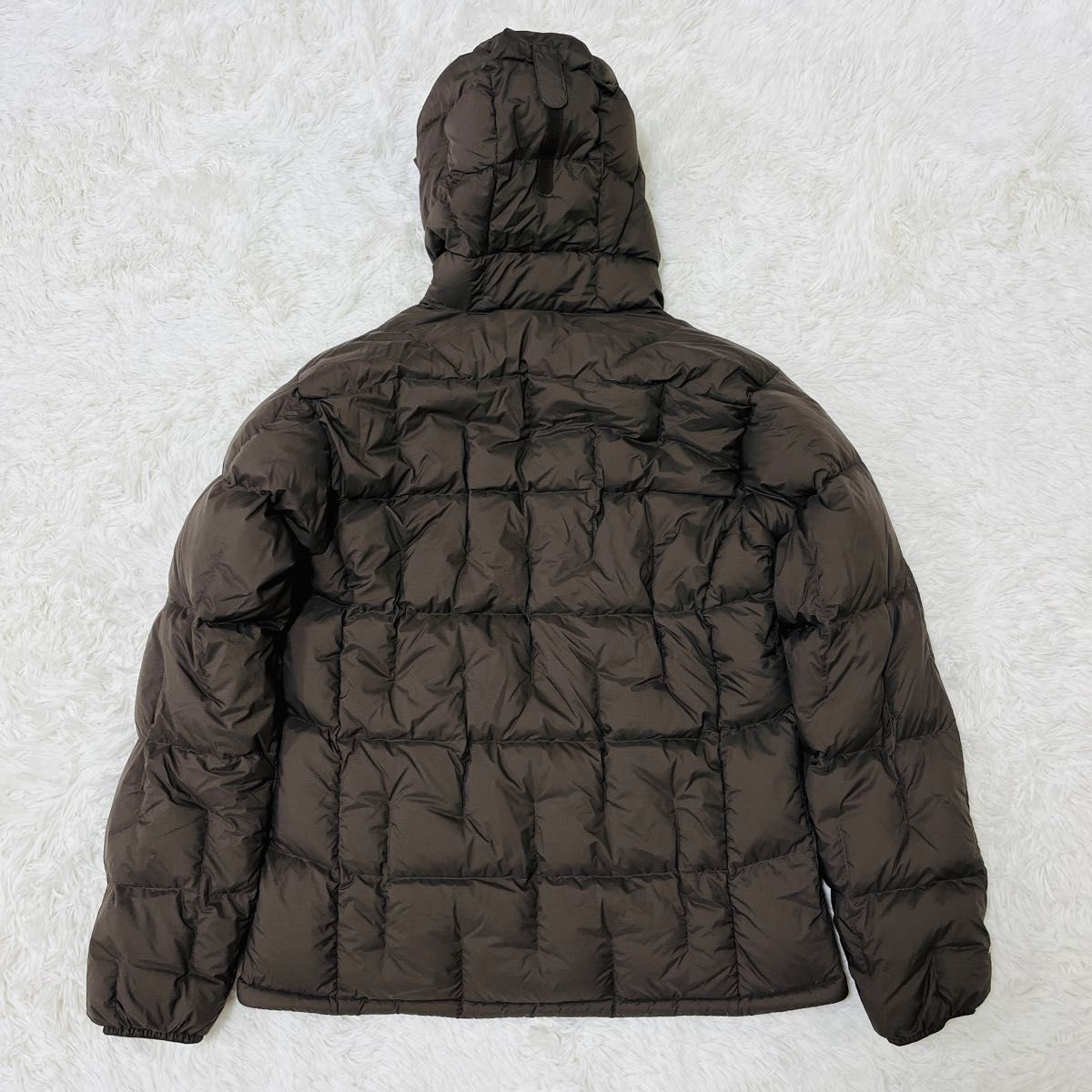 モンベル ネージュダウンパーカMen's L ダークブラウン 完売品 廃盤