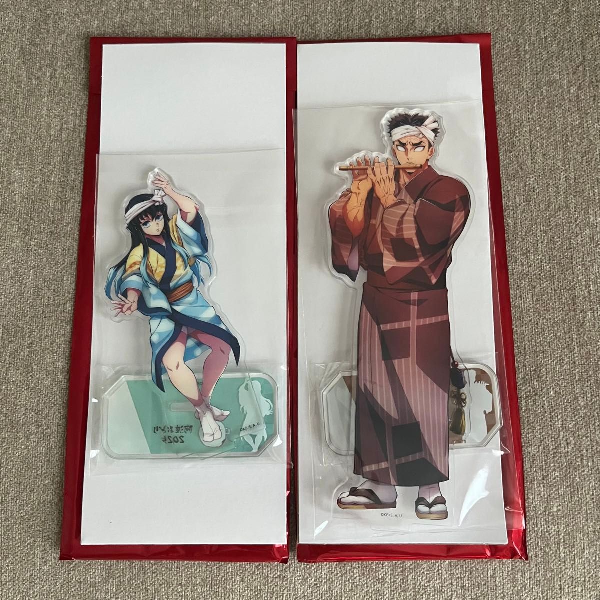 鬼滅の刃 阿波踊り アクリルスタンド 義勇 しのぶ 阿波おどり2025×鬼滅