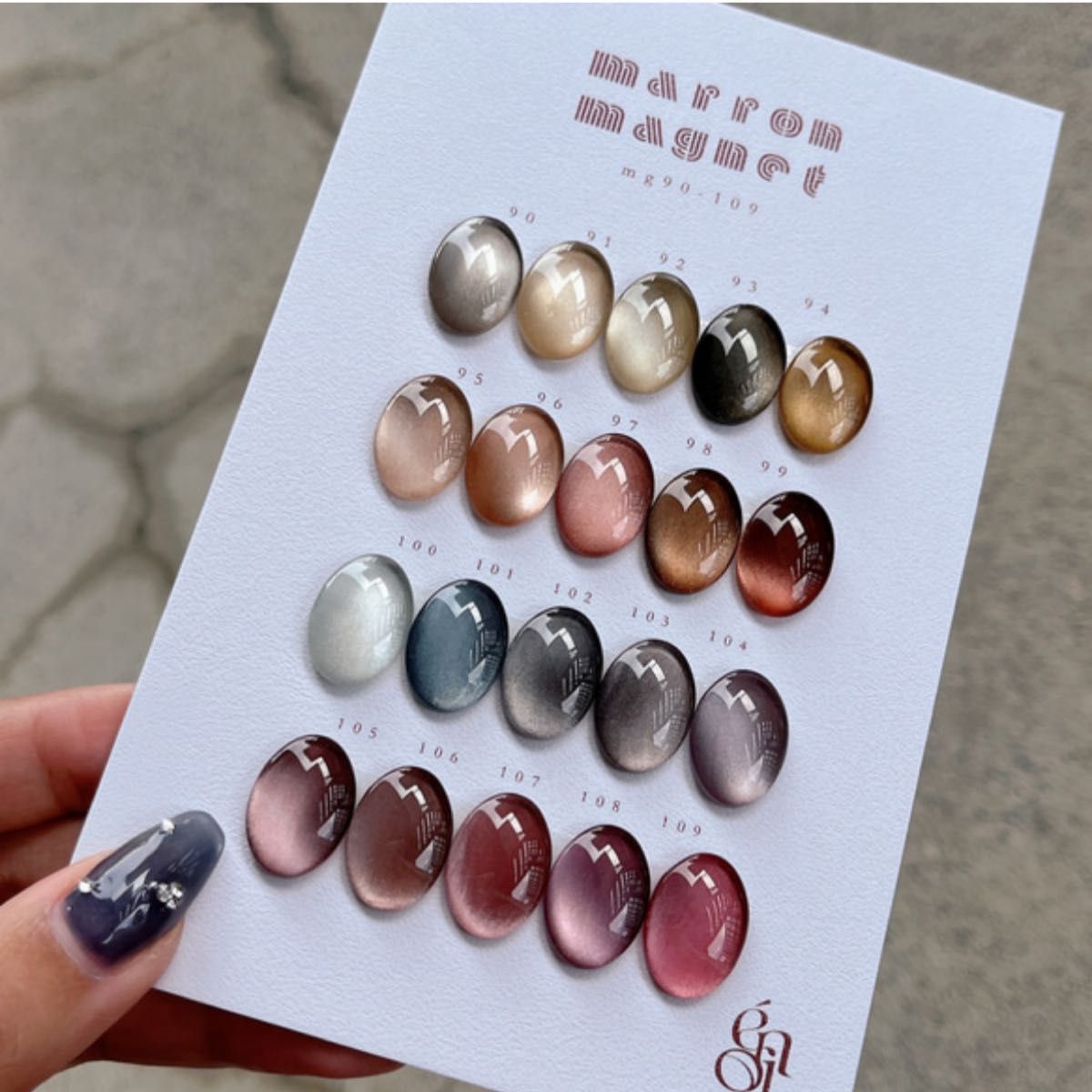 大人気 エノイ enoi マグネット プランパーマグ30色＋マロンマグ20色