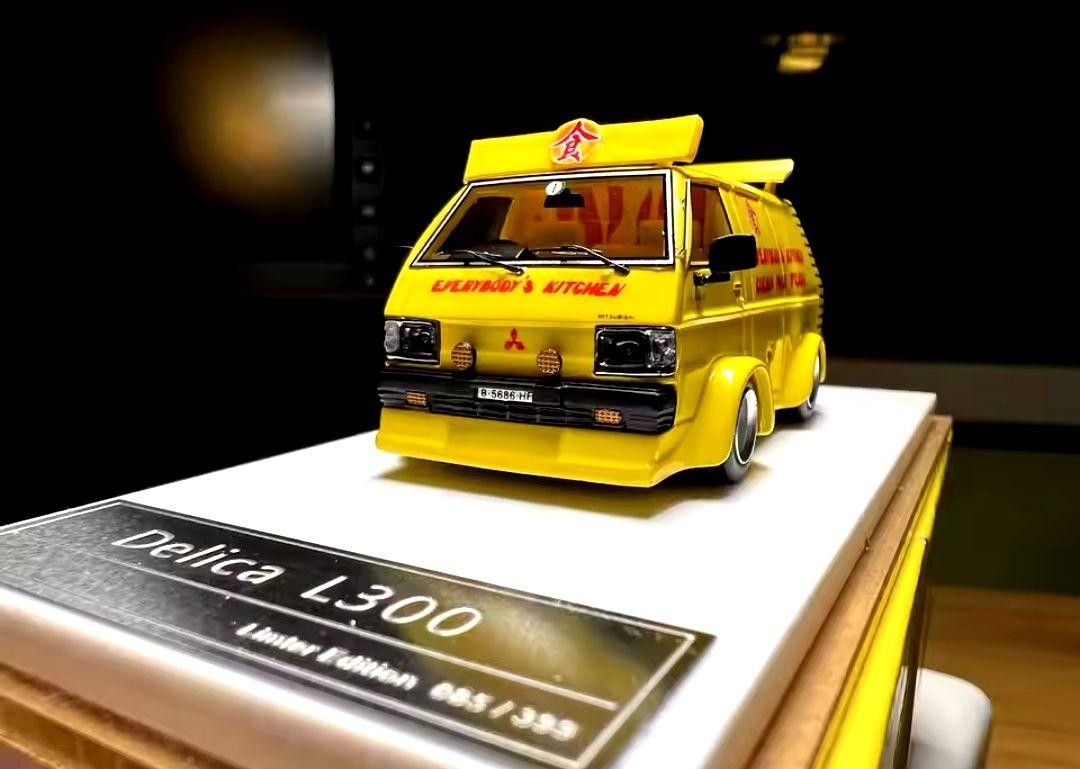 MJ MODEL 1/64 三菱 デリカ スパルタン号 映画 スパルタンX ミニカー