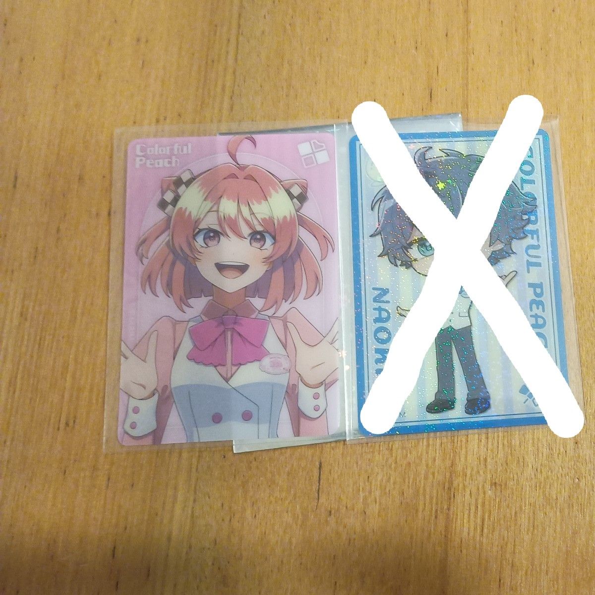 カラフルピーチ からぴち トレーディングホログラムクリアカード の