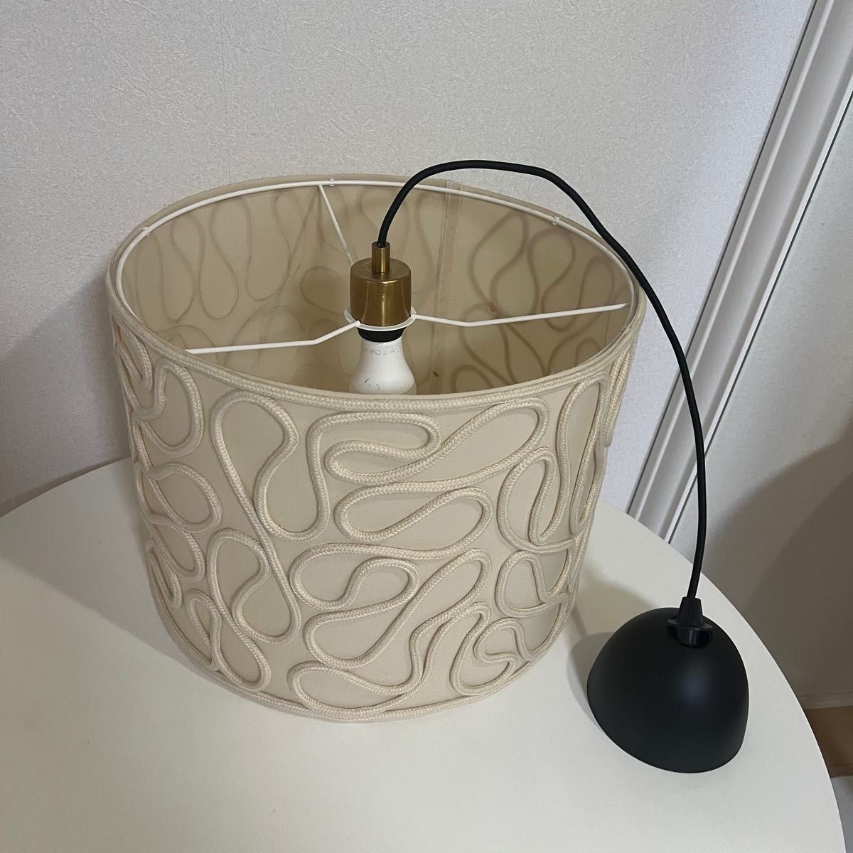 IKEA ヴィングマストVINGMAST ランプシェード 照明 リモコン付き