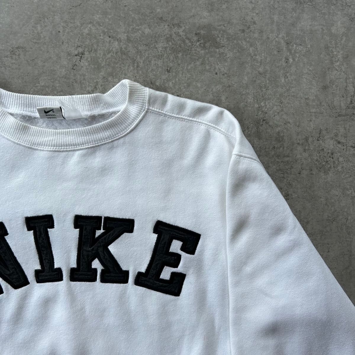 90s NIKE ナイキ スウェット アーチロゴ ホワイト 白タグ｜Yahoo