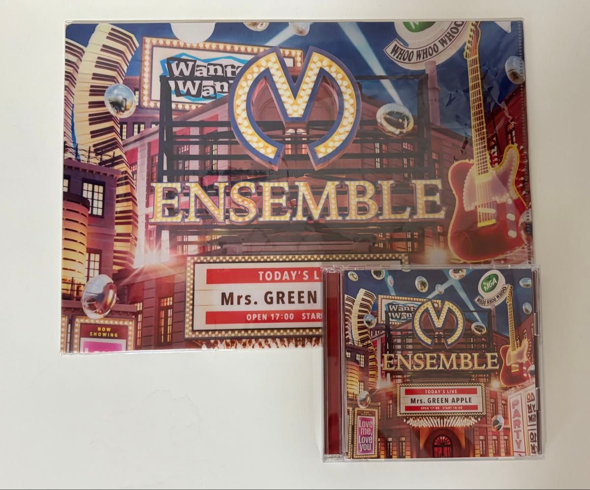 Mrs GREEN APPLE ENSEMBLE 初回限定盤（DVD付き）+ 特典付クリア