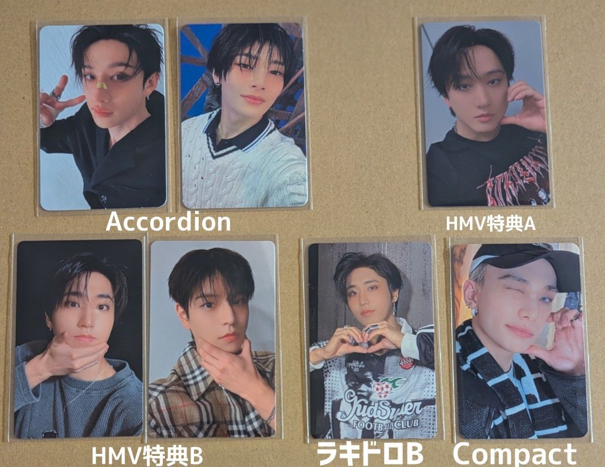 straykids KARMA ACCORDION盤コンプ hmv トレカ ホロ straykids KARMA