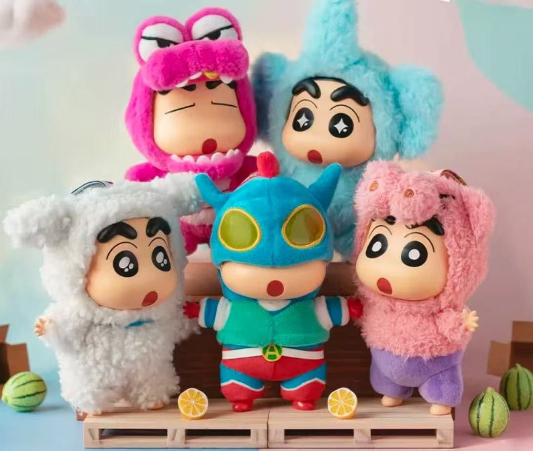 海外限定】TOPTOY × クレヨンしんちゃん ぬいぐるみ 4つセット｜Yahoo