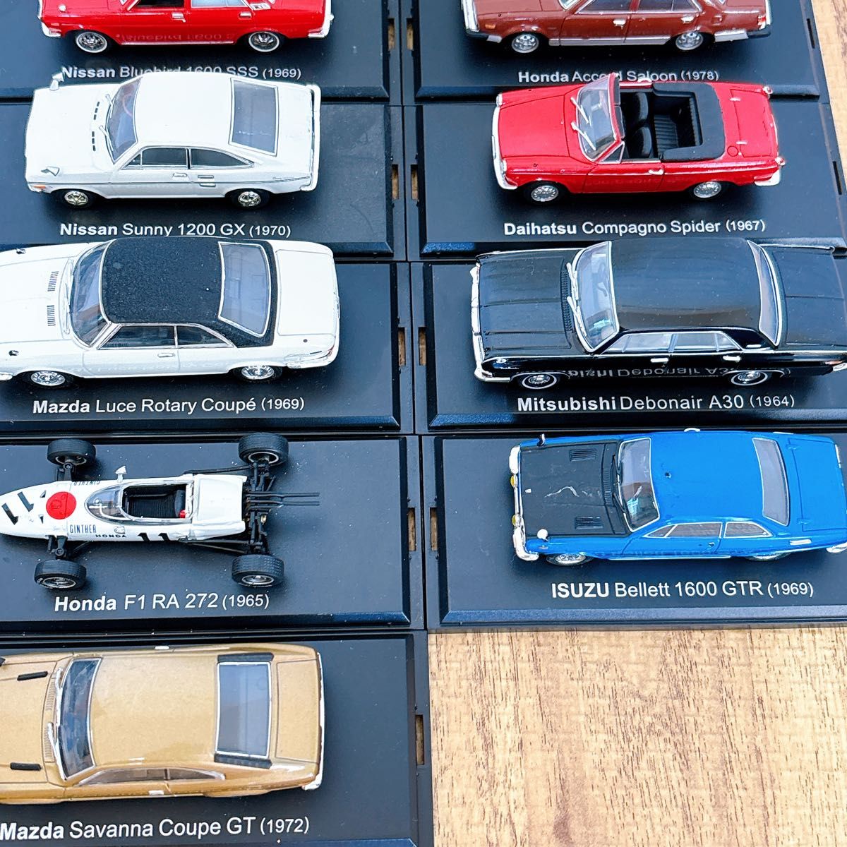 国産名車コレクション1/43 33台セット 大量 ミニカー レトロ 昭和 名車