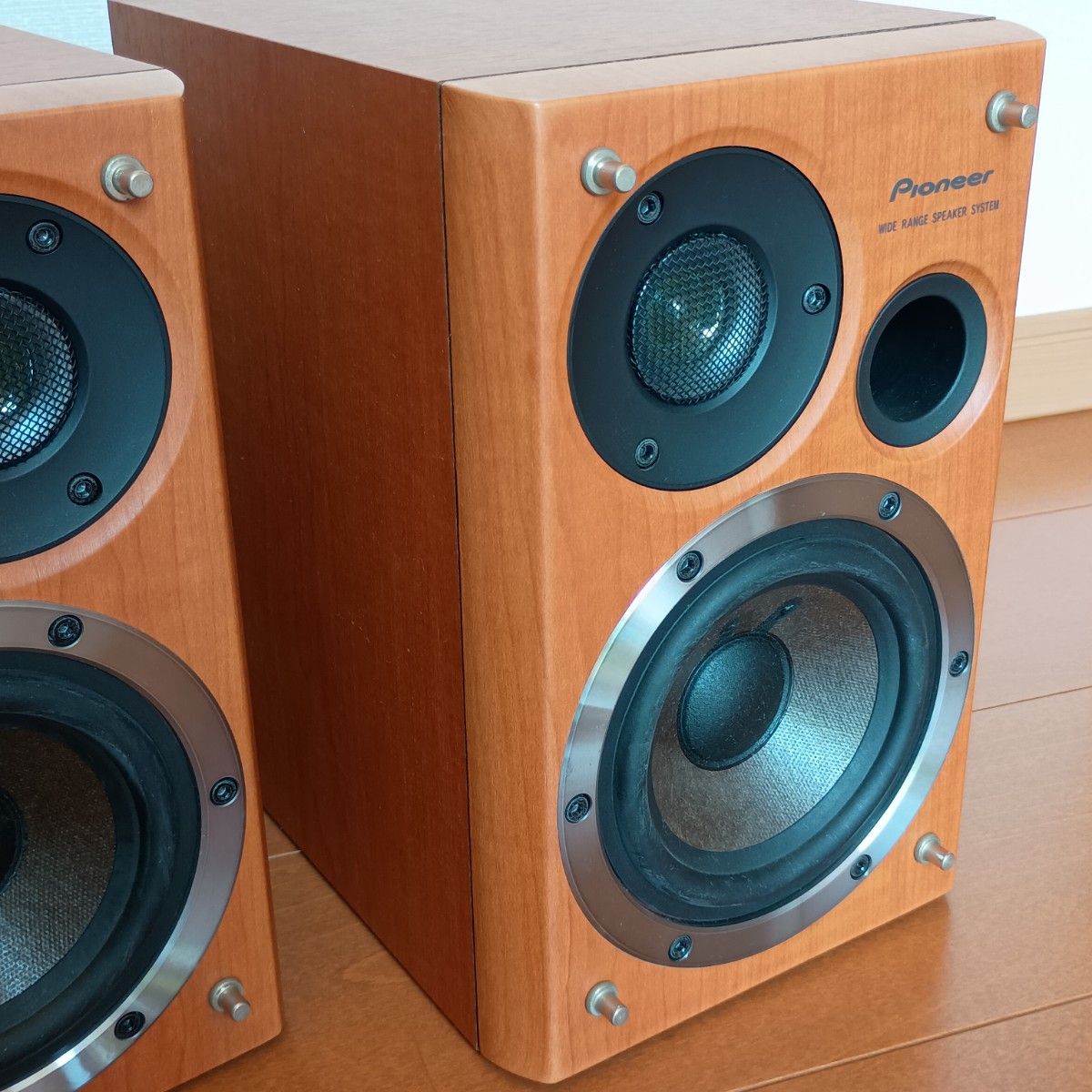 パイオニア／フロントバスレフ・ブックシェルフスピーカー S-N702-LR