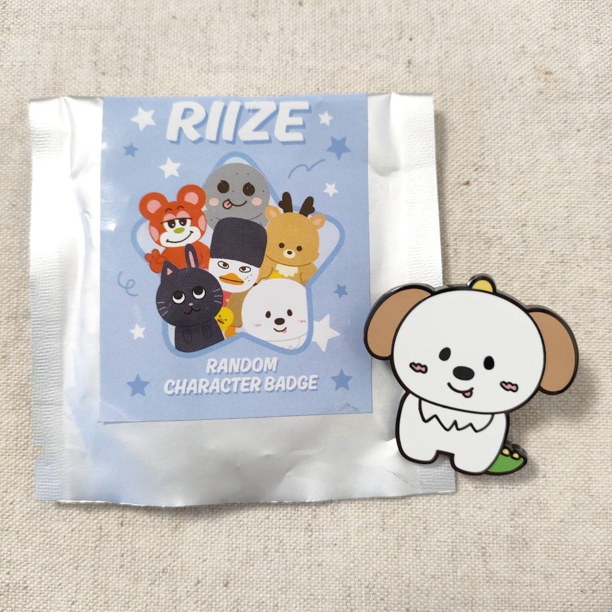 RIIZE アントン ランダムキャラクターバッジ モンリョンイ ANTON