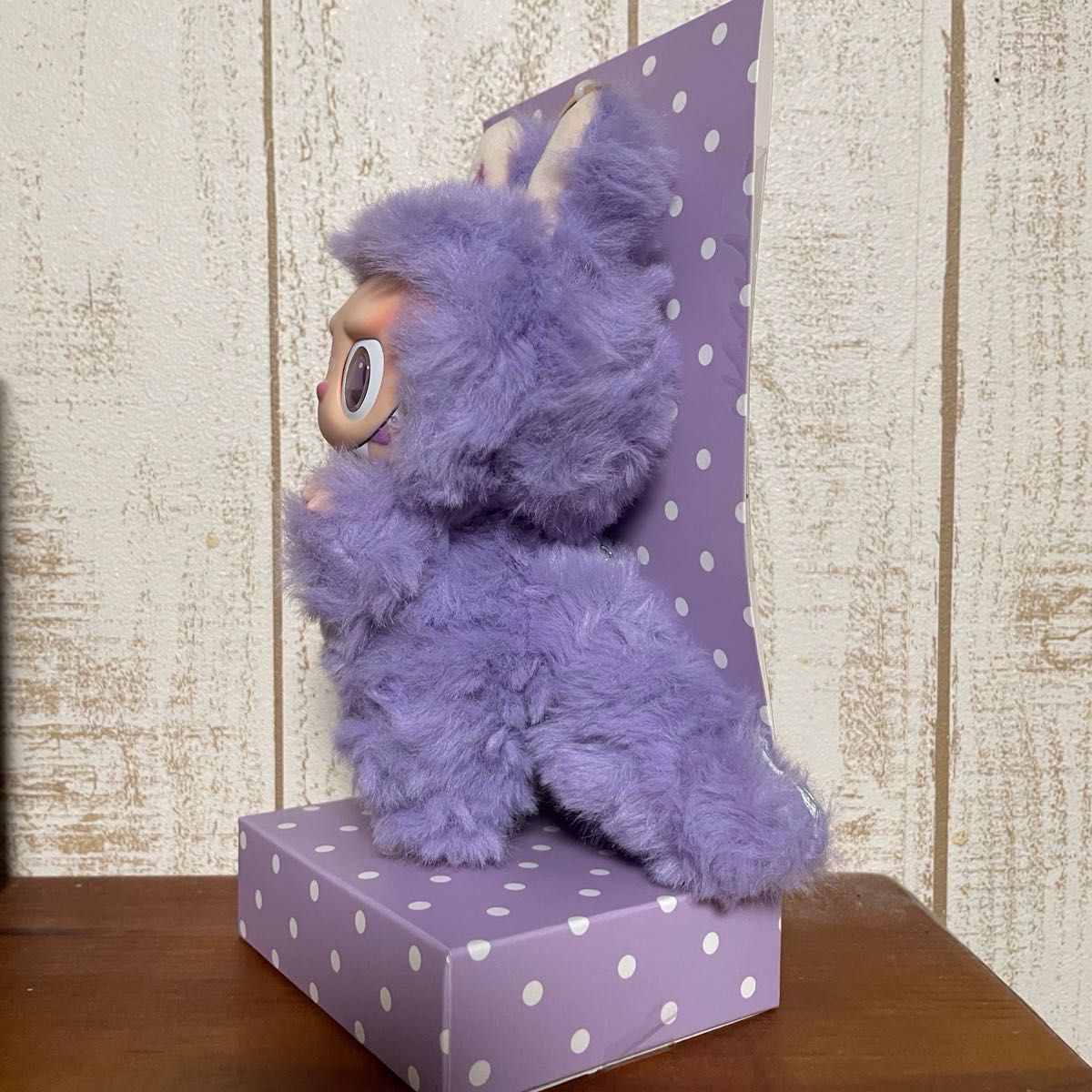 海外限定】Labubu ZIMOMO ラブブ パープル ぬいぐるみ｜Yahoo!フリマ