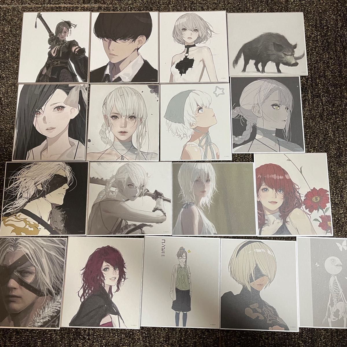 NieR ニーア ミニ色紙コレクション｜Yahoo!フリマ（旧PayPayフリマ）