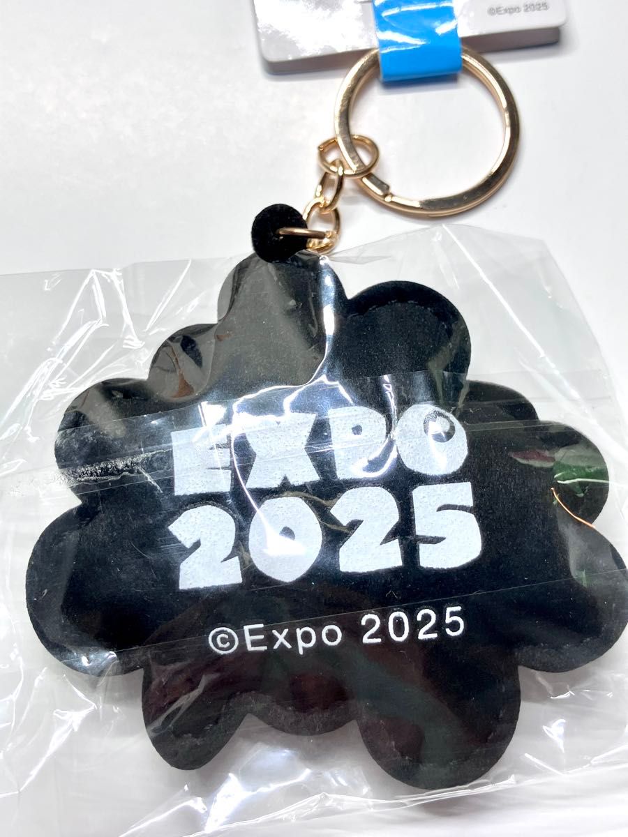 関西万博 EXPO 2025 黒ミャクミャク ラインストーンマスコット