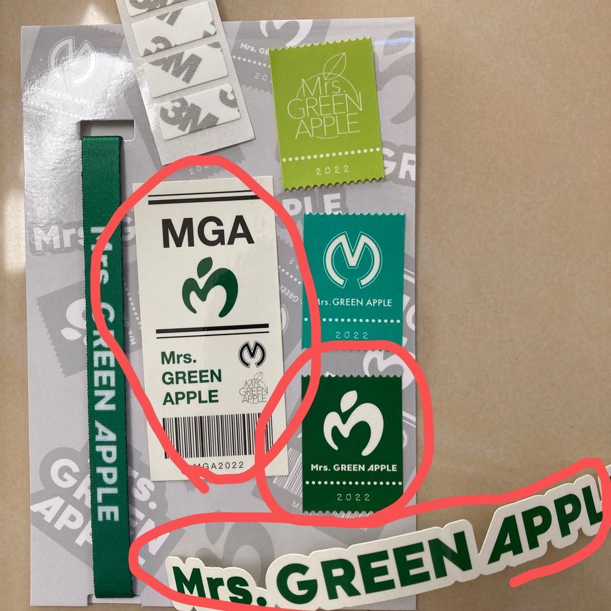 専用 ミセスグリーンアップル ステッカー Unity 完全生産版｜Yahoo