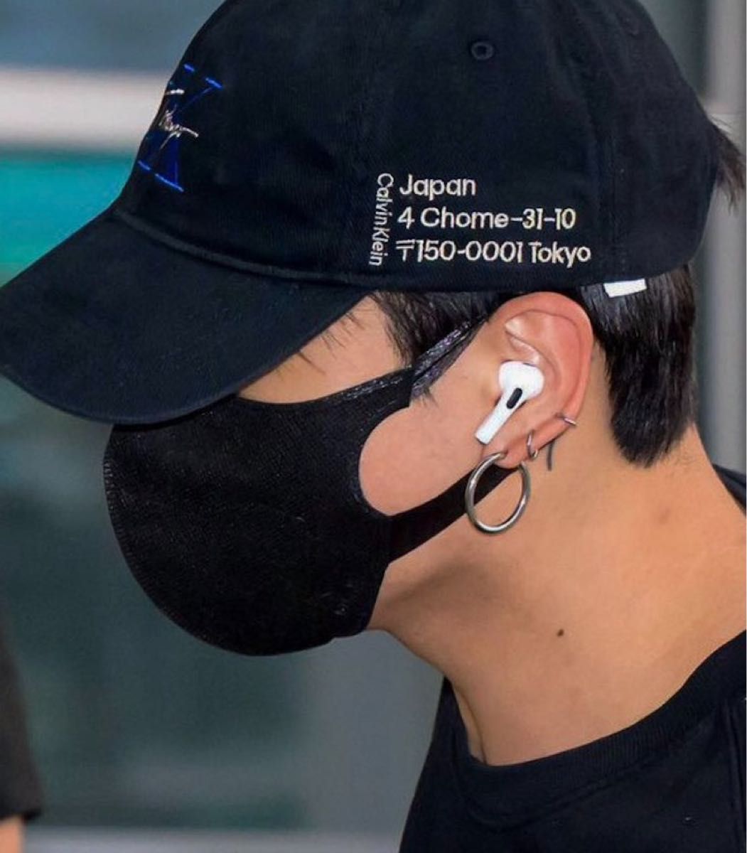 BTS ジョングク着用 同モデル CALVIN KLEIN TOKYO 原宿限定 CAP