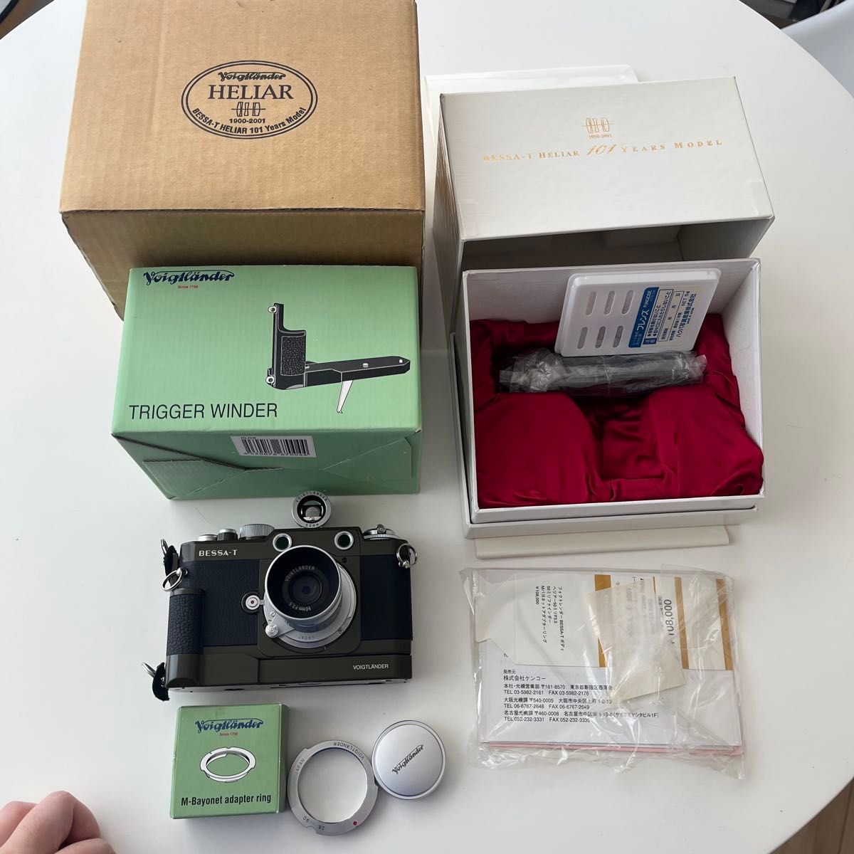 Bessa-T HELIAR 101YEARS フォクトレンダ ベッサ オリーブ｜Yahoo