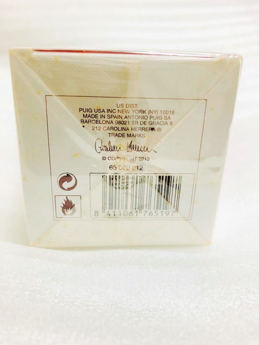 新品 香水 キャロライナヘレラ 212 サマー 激レア 限定品 60ml 希少