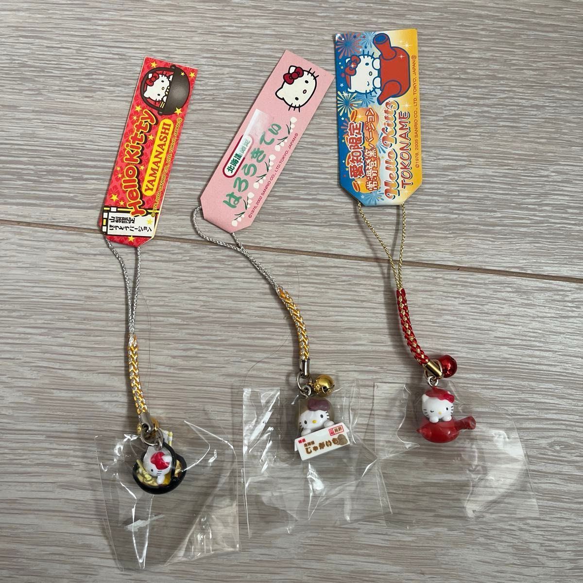 ハローキティ ご当地キティ 根付け サンリオ ストラップ 11個｜Yahoo
