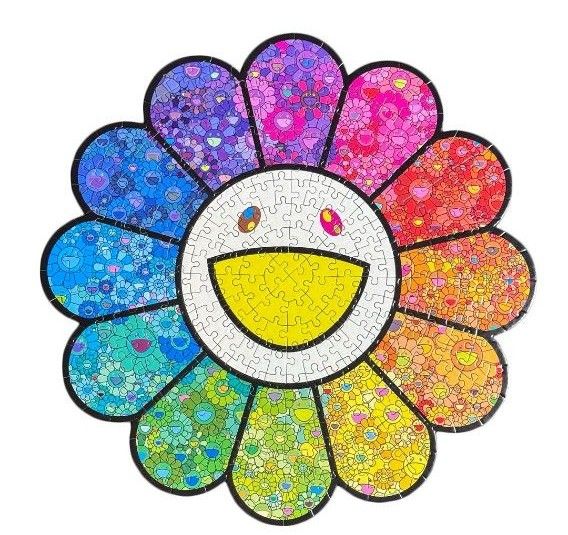 村上隆 パズル カイカイキキ 丸型パズル パンダちゃん 村上隆 パズル