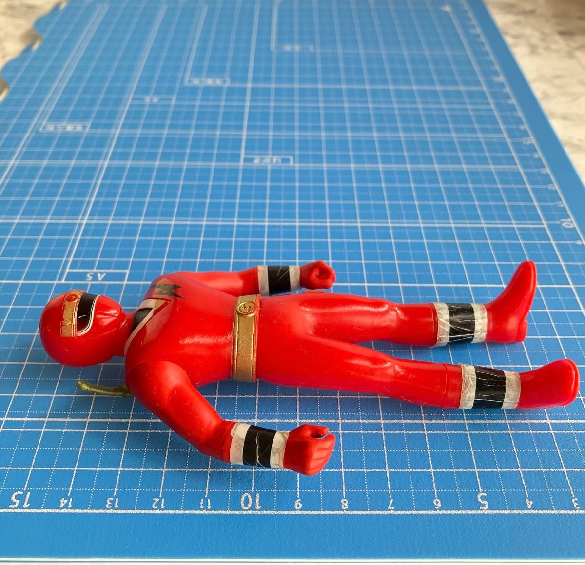 忍者戦隊カクレンジャー 日本製 希少ソフビ 5体 当時物 BANDAI テレビ