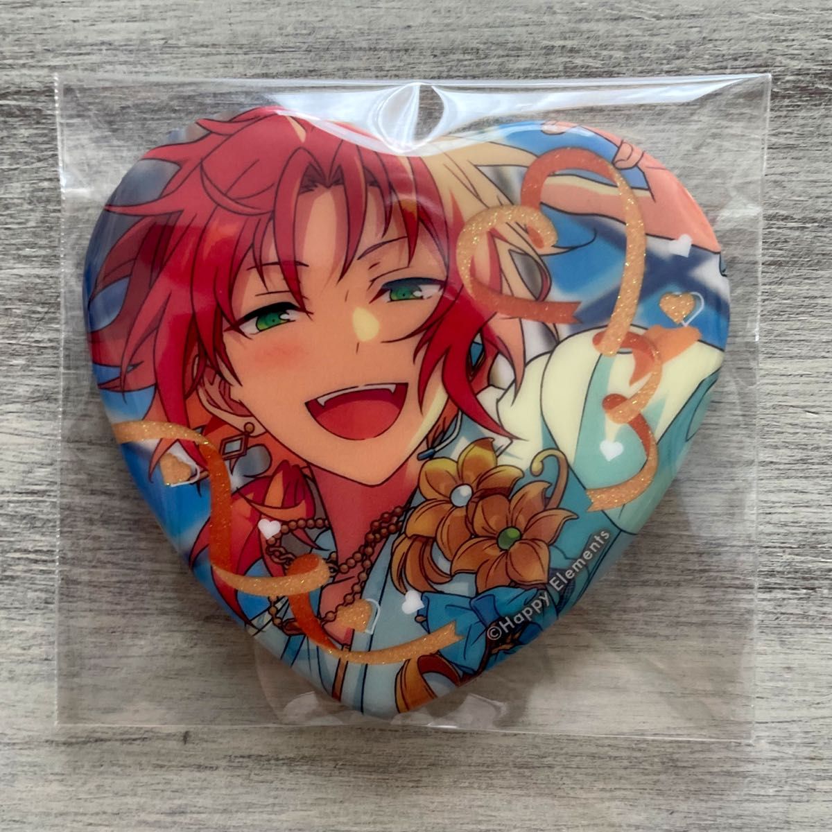 あんさんぶるスターズ!! ハート缶バッジ 返礼祭 朱桜司 50かん Amazon