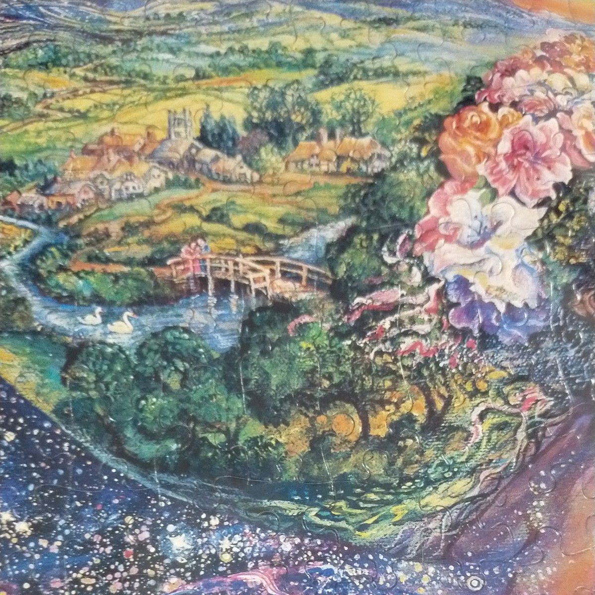 女神 天使 ジョセフィン・ウォール 完成パズル 癒し ヒーリング 1000