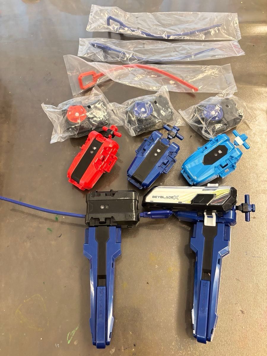 引退】ベイブレードx まとめ売り ブレード21 ラチェット18 ビット20