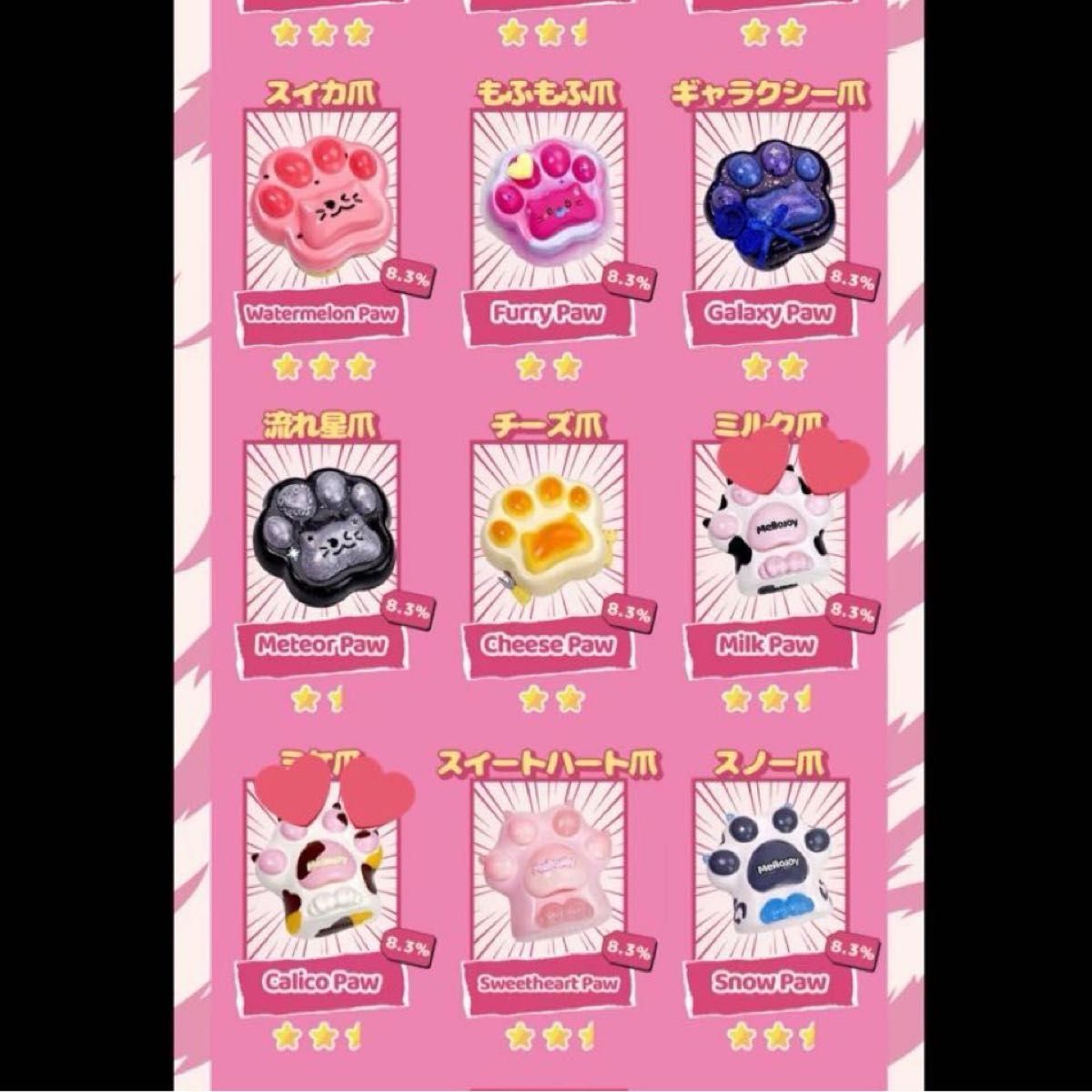 メロジョイスクイーズ猫爪｜Yahoo!フリマ（旧PayPayフリマ）