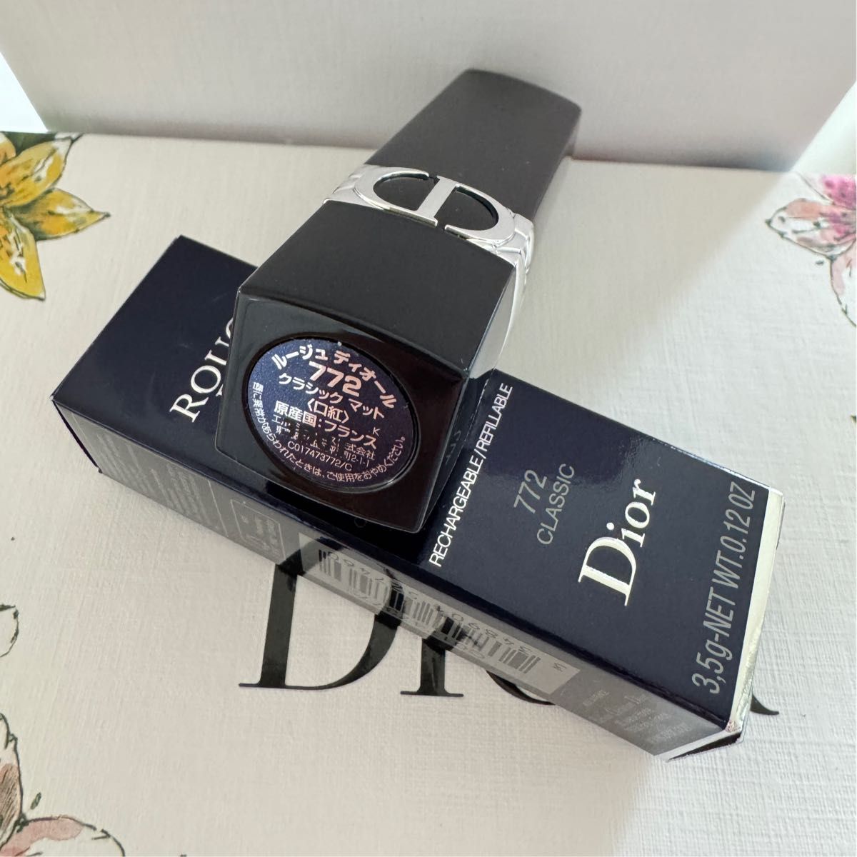 未使用品 ルージュ ディオール（772 クラシック マット）｜Yahoo