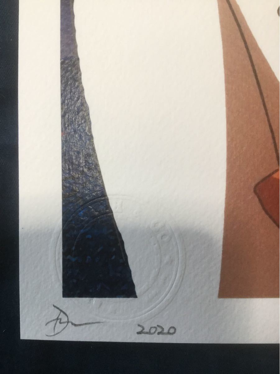 DEATH NYC エヴァンゲリオン 綾波レイ 限定アート シルクスクリーン