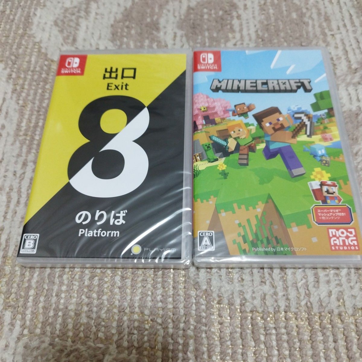 新品・未開封品】 8番出口8番のりば・マインクラフト switch｜Yahoo
