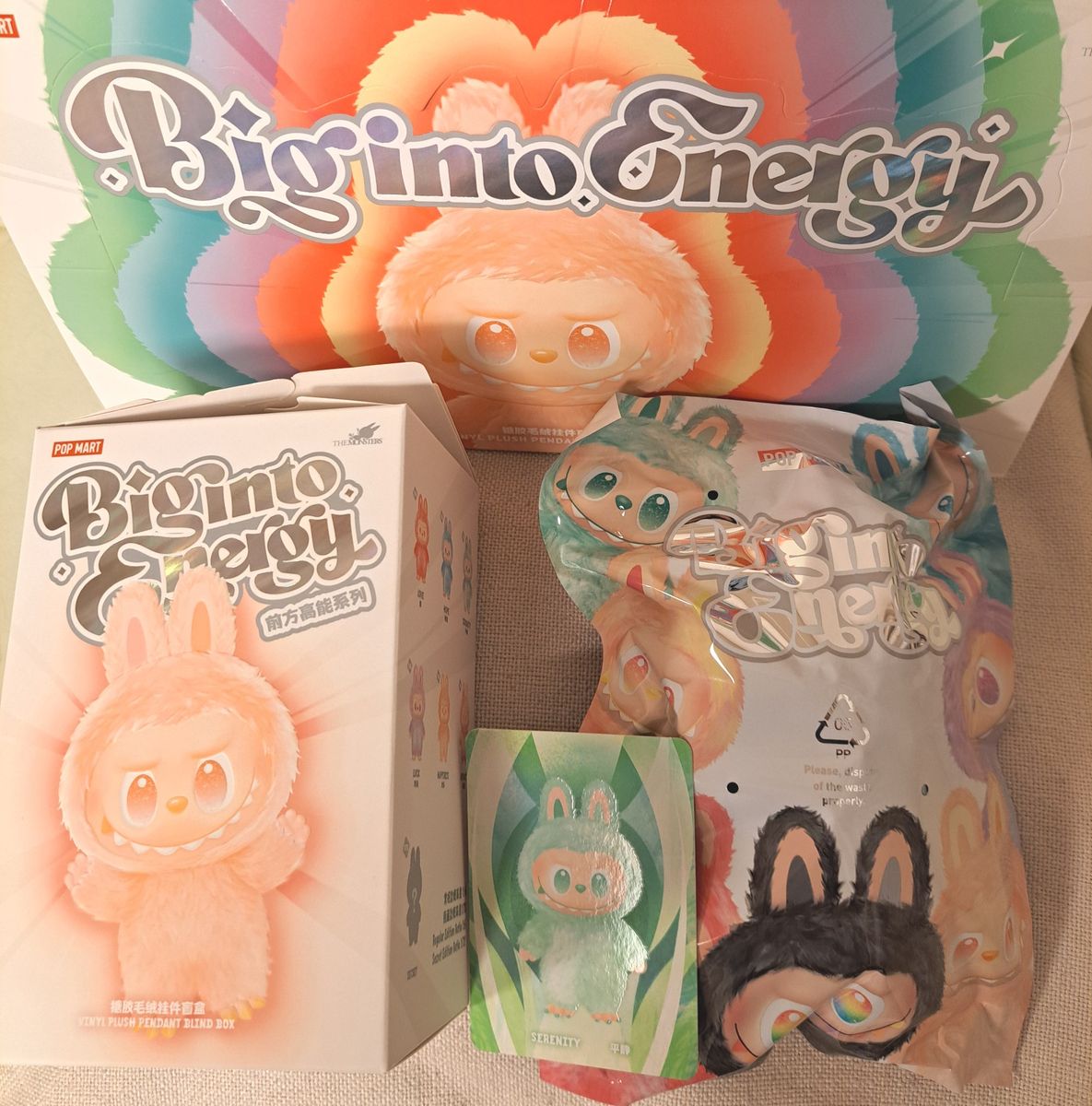 LABUBU Big into Energy Serenity セレニティ ラブブ エナジー｜Yahoo