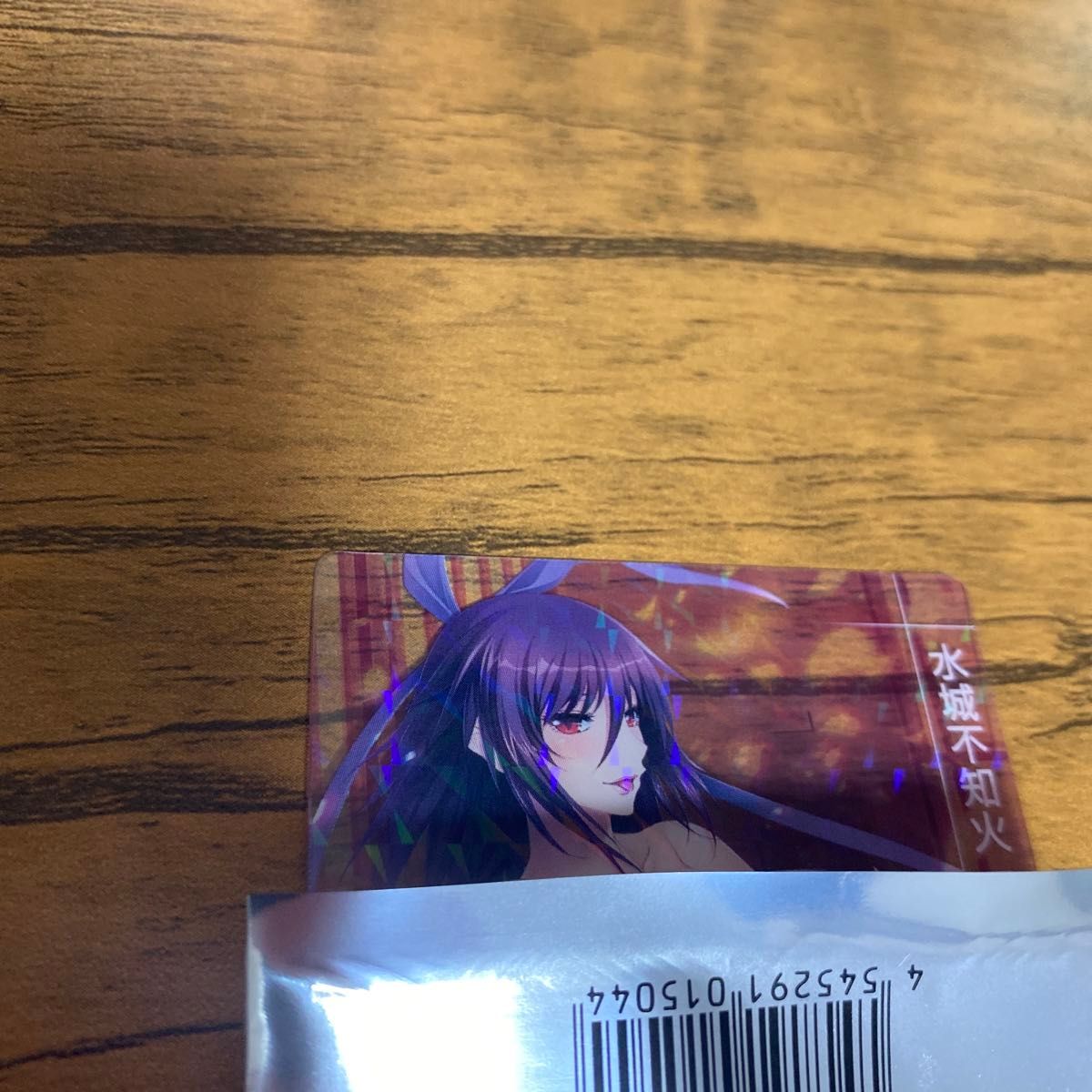 c106 対魔忍 第5弾 水城不知火 イラストカード レアカード コミケ106