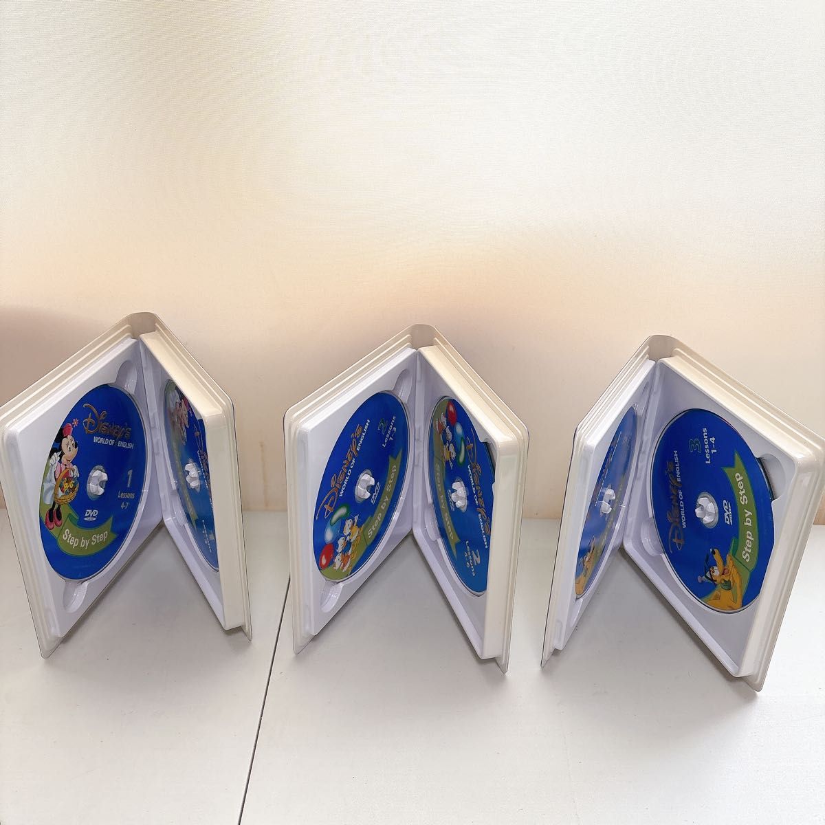 DWE Step by Step DVD 1-6セット ディズニー英語システム ワールドオブ