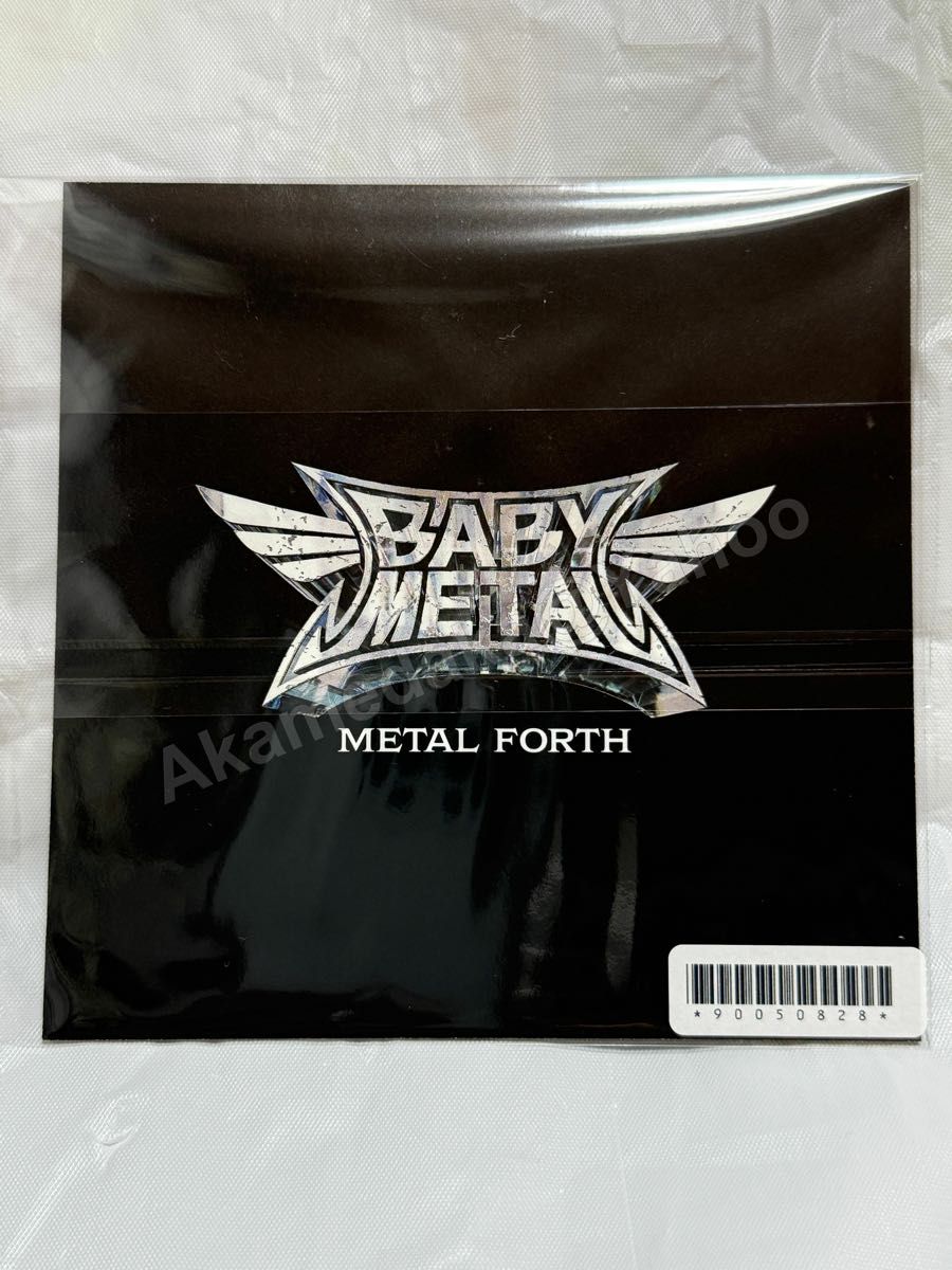 新品 直筆サインカード BABYMETAL METAL FORTH DELUXE EDITION