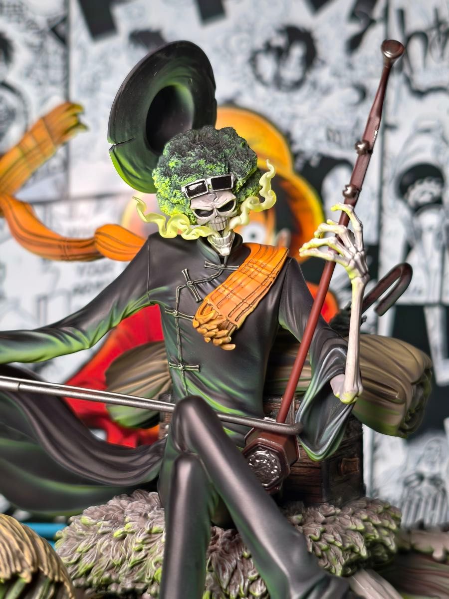 ワンピース ブルック 模界霧都 スタチュー フィギュア 即日発送 実物