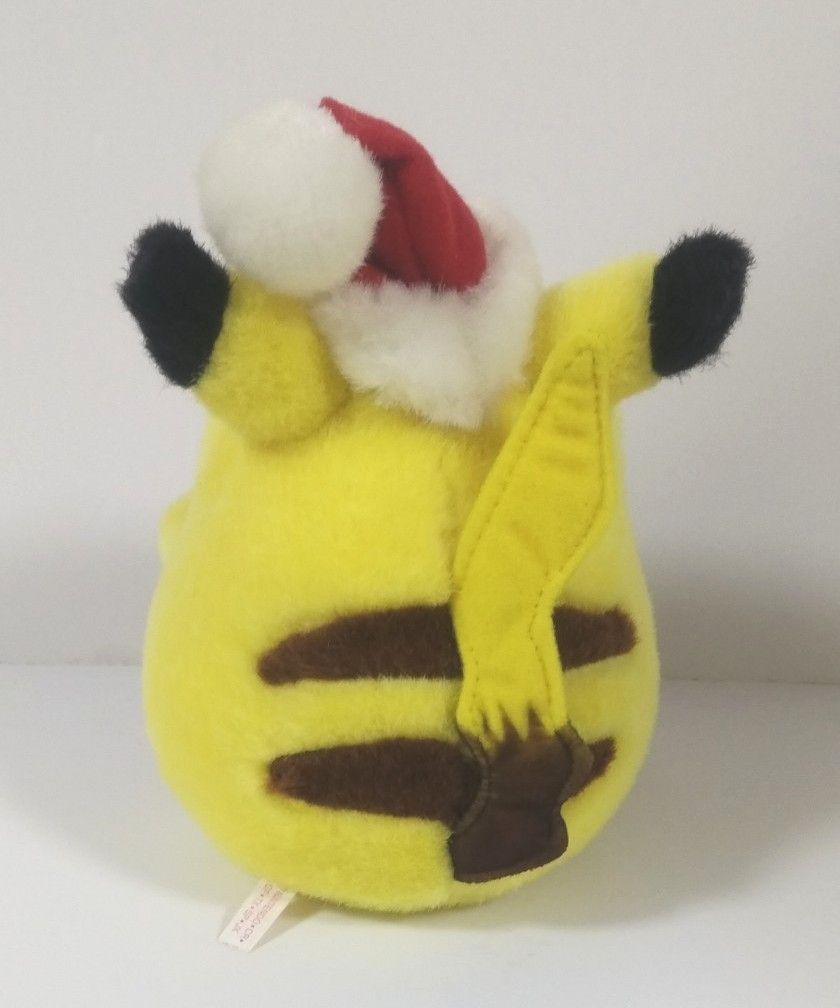 TOMY ポケモン ピカチュウ クリスマス サンタ ぬいぐるみ 初期 レトロ