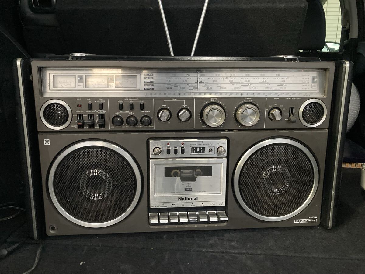 Yahoo!オークション - national RX-7700 ラジカセ ナショナル 通電確認