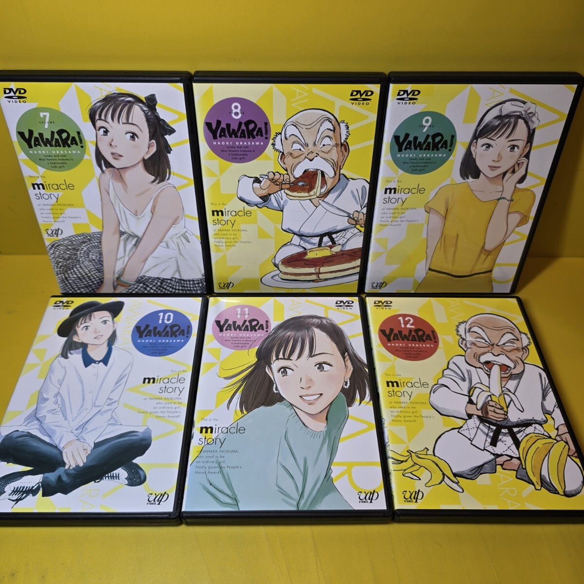 新品ケース交換済みYAWARA 第1話〜最終話+劇場版+スペシャル DVD全23巻