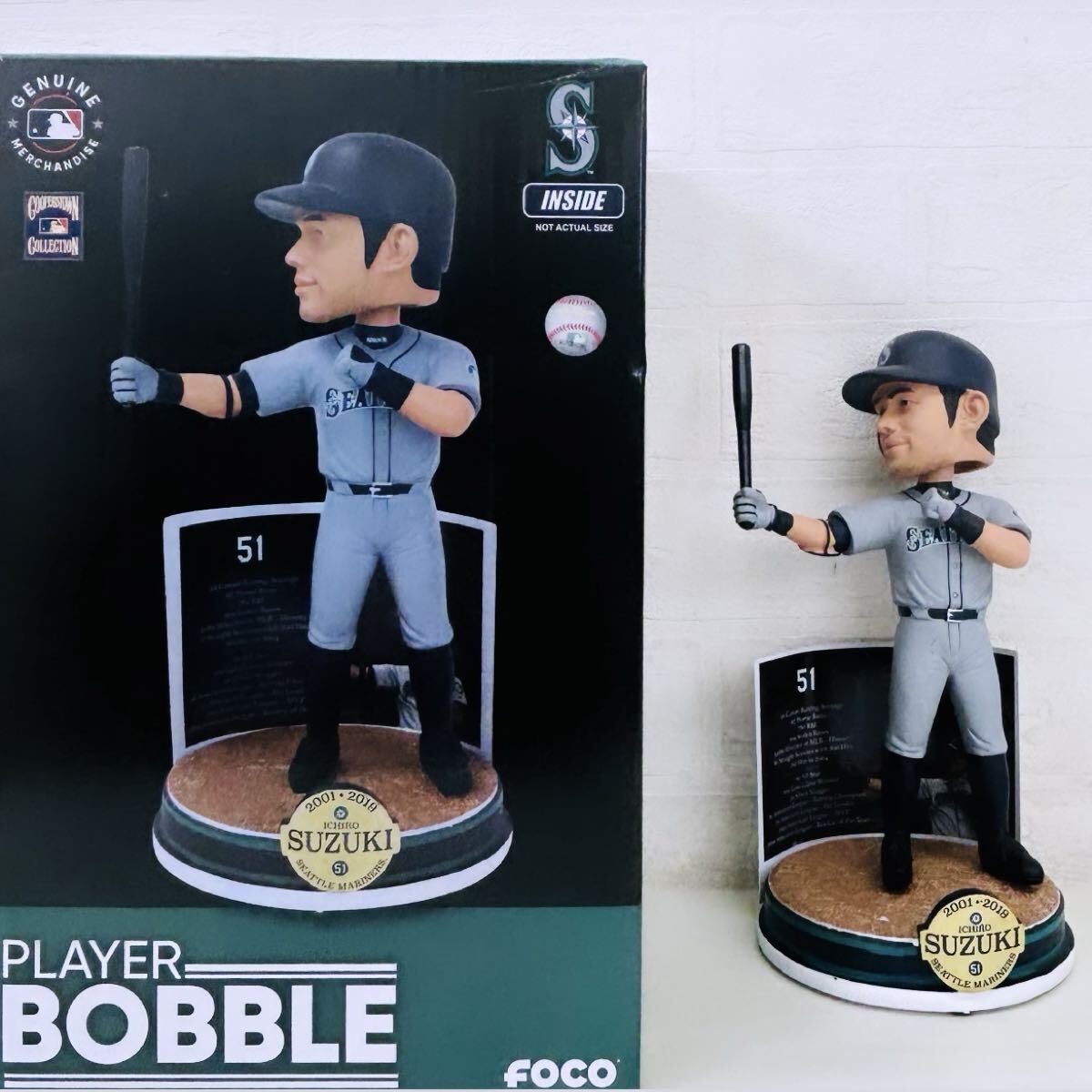 イチロー ボブルヘッド人形 未開封 イチロー MLB公式 限定世界限定3000