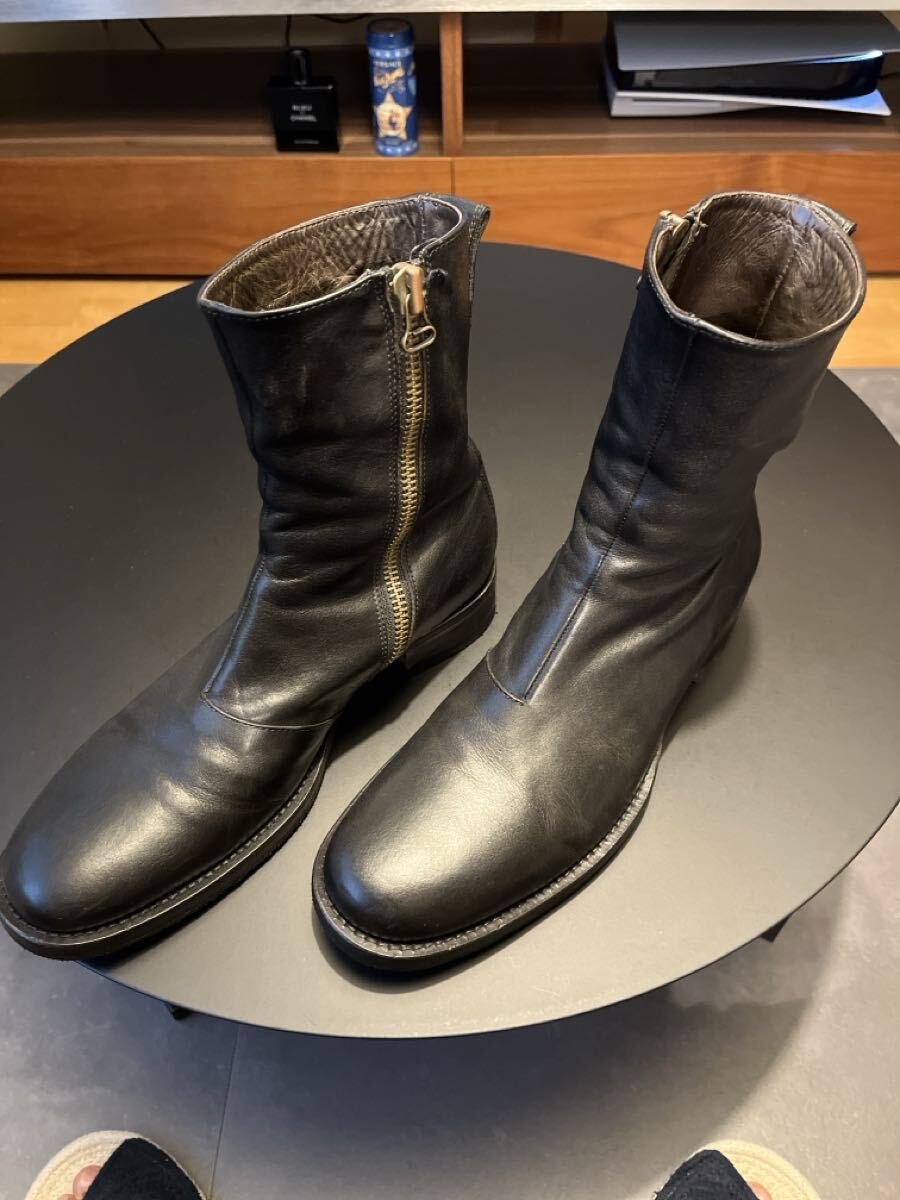 ブッテロ BUTTERO サイドジップブーツ カーフレザー 41 木村拓哉着用