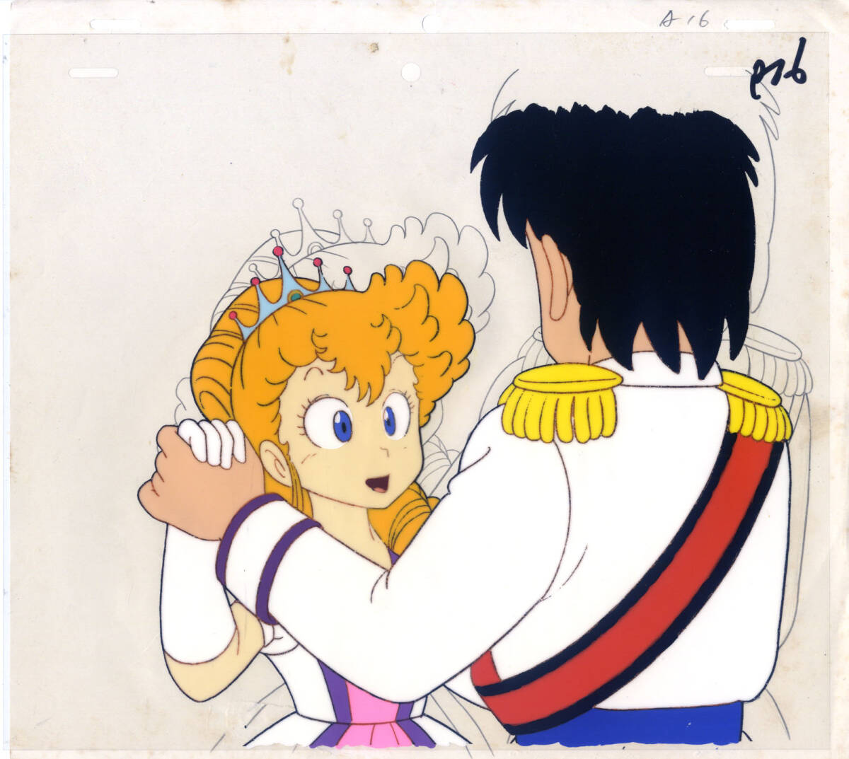 Dr.スランプ アラレちゃん セル画2枚+背景 Dr.スランプ アラレちゃん